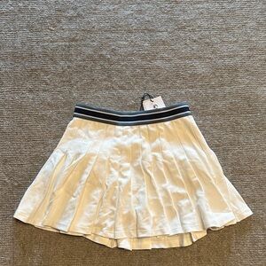 The Upside White Pleated Tennis Skirt